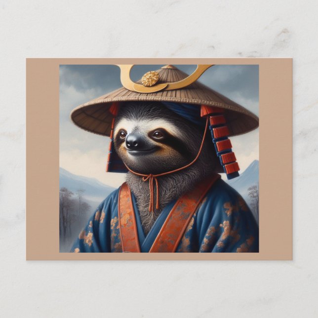 Postal Sloth Samurai (Anverso)
