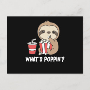 Postal Slots Popcorn Whats Poppin Divertidas Sloths