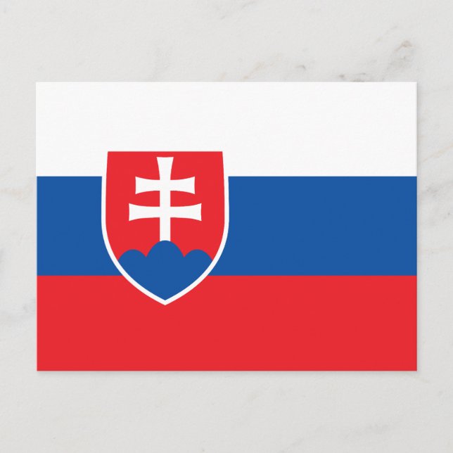 Postal Slovakia Flag (Anverso)