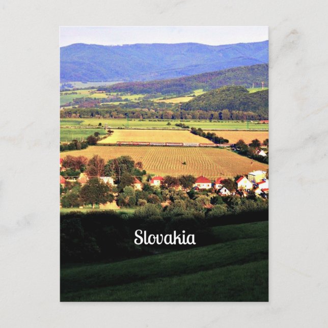 Postal Slovakia scenic landscape (Anverso)