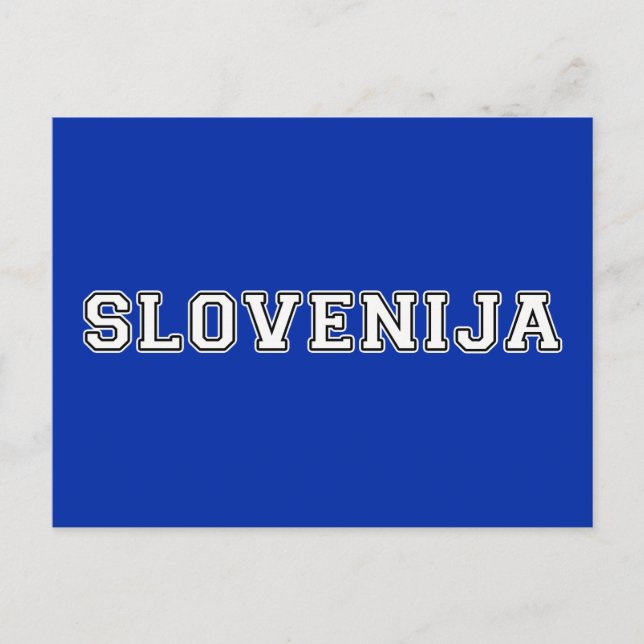 Postal Slovenija (Anverso)