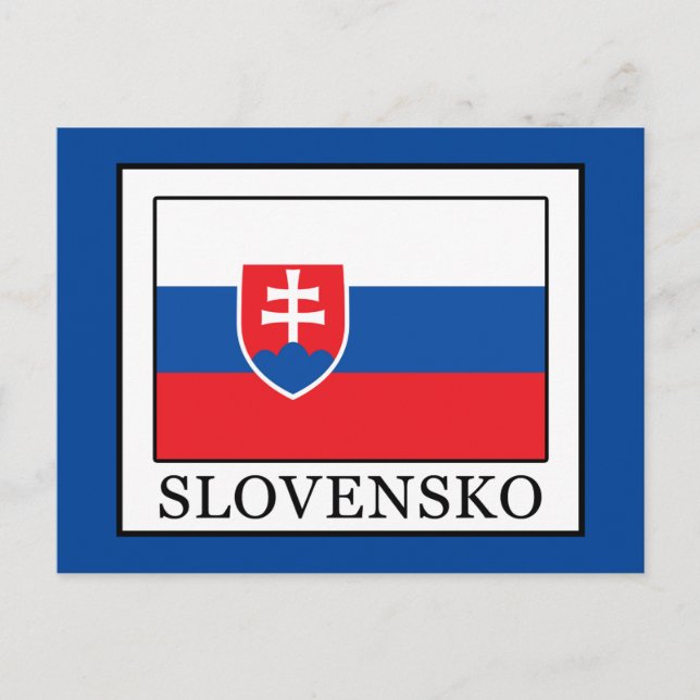 Postal Slovensko (Anverso)