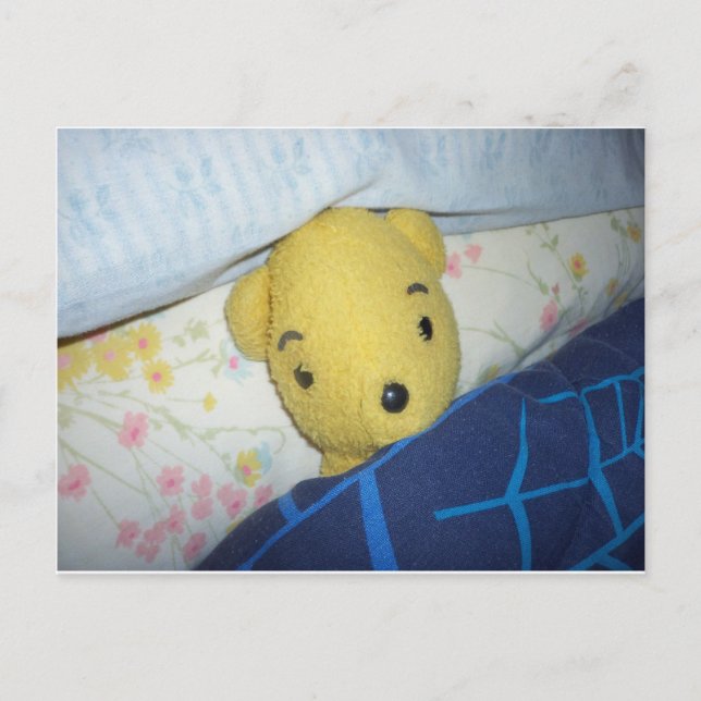 Postal Slumbering Teddy (Anverso)
