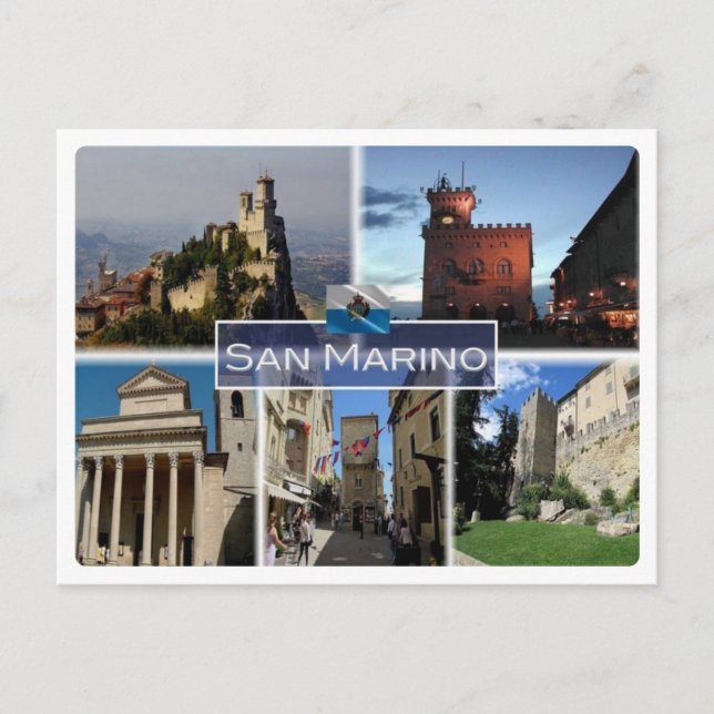 Postal SM San Marino - (Anverso)