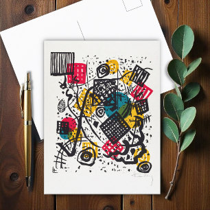 Postal Small Worlds V by W. Kandinsky
