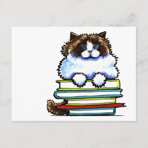 Postal Smart Ragdoll Kitty Books