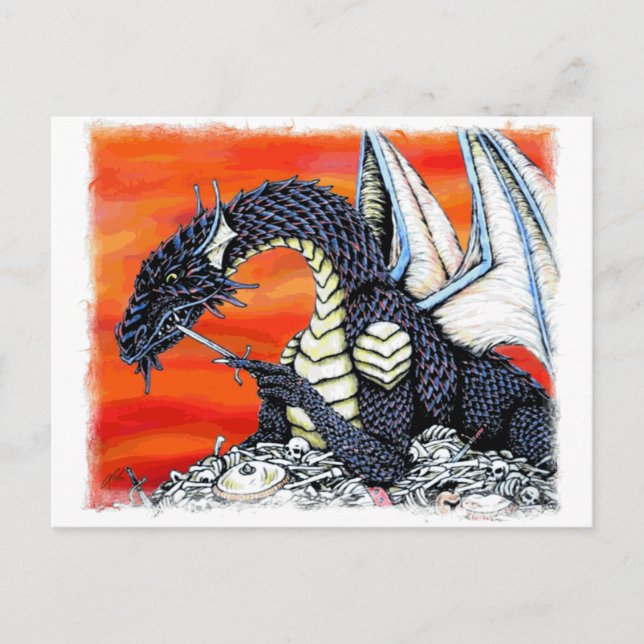 Postal Smaug (Anverso)