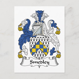 Postal Smedley Family Crest
