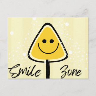 Postal Smile Zone Postkarte – Lustige Gute-Laune-Karte