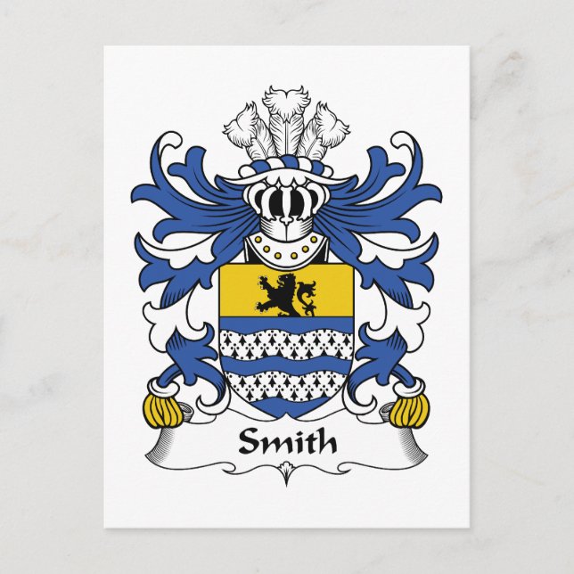 Postal Smith Family Crest (Anverso)