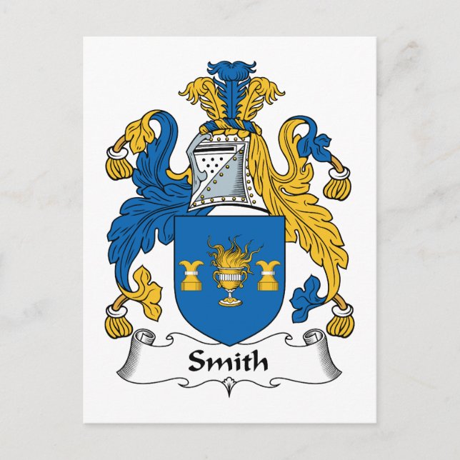 Postal Smith Family Crest (Anverso)