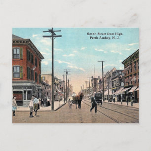 Postal Smith St, Perth Amboy, New Jersey Vintage