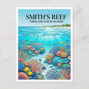 Postal Smith's Reef The Bight Islas Turcas y Caicos