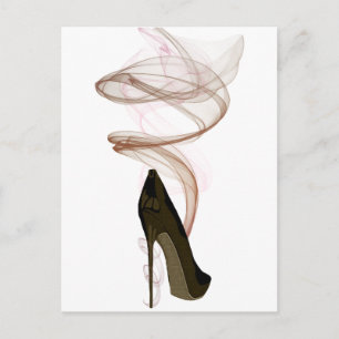 Postal Smokin Stiletto Shoe Art