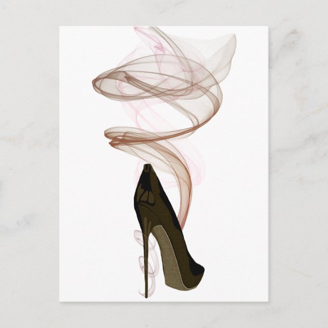 Postal Smokin Stiletto Shoe Art (Anverso)