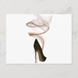 Postal Smokin Stiletto Shoe Art