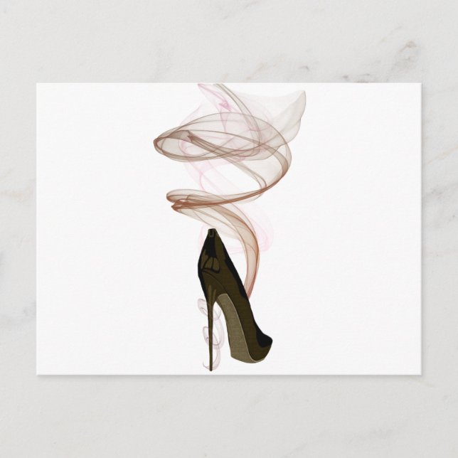 Postal Smokin Stiletto Shoe Art (Anverso)