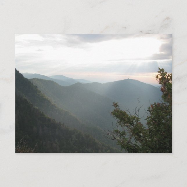 Postal Smoky Moutains 001 (Anverso)