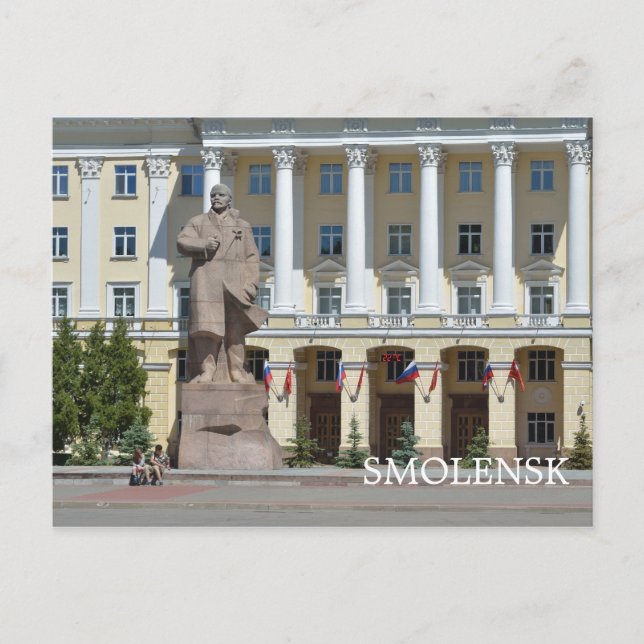 Postal Smolensk, Rusia (Anverso)