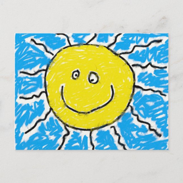 Postal Smudgy Sun (Anverso)