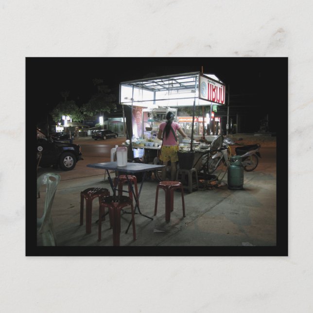 Postal - snack nocturno (Anverso)