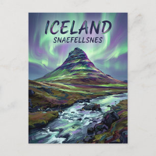 Postal Snaefellsnes Islandia
