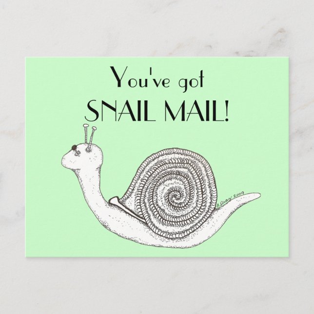 Postal Snail mail (Anverso)