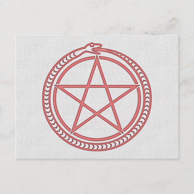 Postal Snake and Pentagram (Anverso)