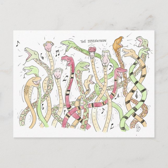 Postal Snake Choir, The SSSSSixteen  (Anverso)