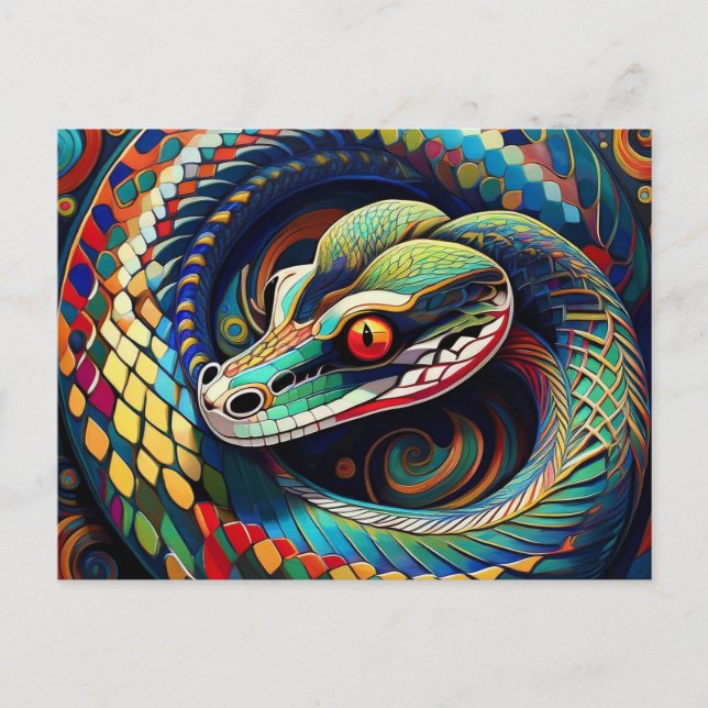 Postal Snake de AI (Anverso)