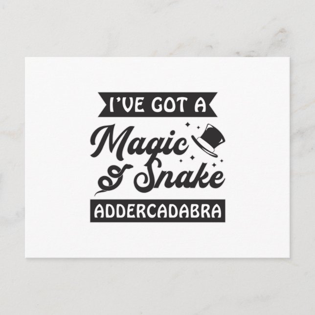 Postal Snakers Reptile Snakers Cobra Mascota Gift (Anverso)