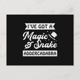 Postal Snakers Reptiles Cobra Mascota Funny Gift