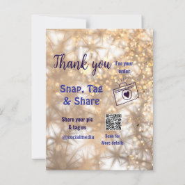 Postal Snap etiqueta compartir redes sociales código q r 