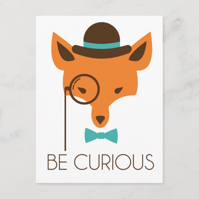 Postal Sneaky Fox (Anverso)