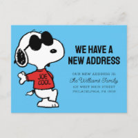 Snoopy "Joe Cool" | Tenemos una nueva dirección