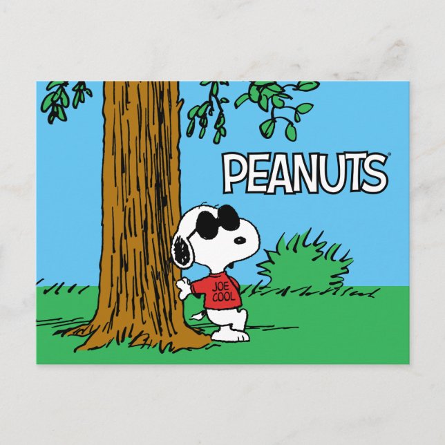 Postal Snoopy "Joe Guay" (Anverso)