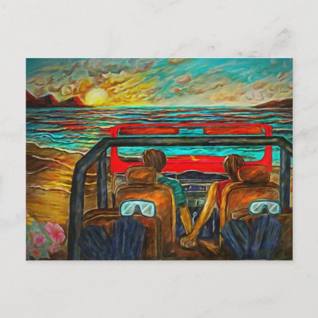 Postal Snorkel Maui En Mile Post 14 (Anverso)