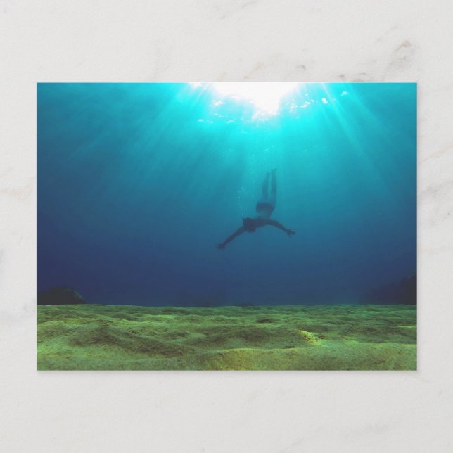 Postal Snorkeling de Malta (Anverso)