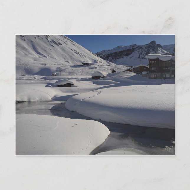 Postal SNow en SNow (Anverso)