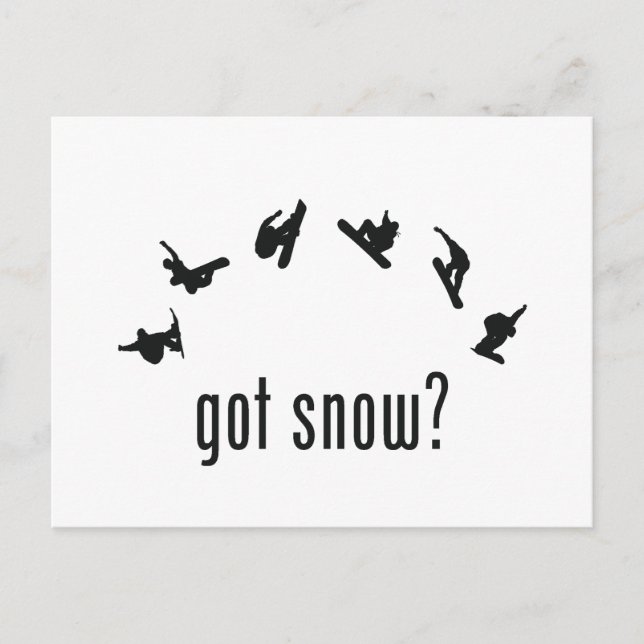 Postal Snowboard (Anverso)