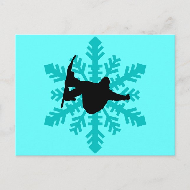 Postal Snowboard (Anverso)