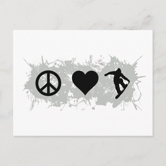 Postal Snowboard 3 (Anverso)