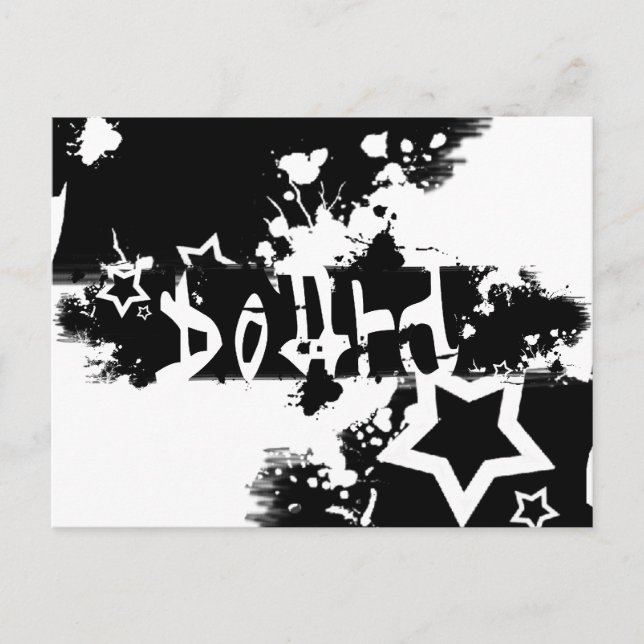 Postal snowboard : raspado (Anverso)