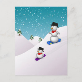 Postal Snowboarding Cuidada