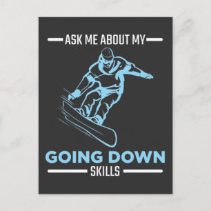 Postal Snowboarding reduce las habilidades en vacaciones