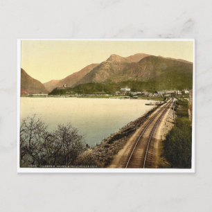 Postal Snowdon de Pardarn Llyn, Llanberis, Gales Raras P