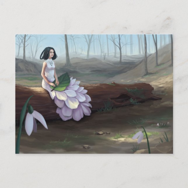 Postal Snowdrop (Anverso)