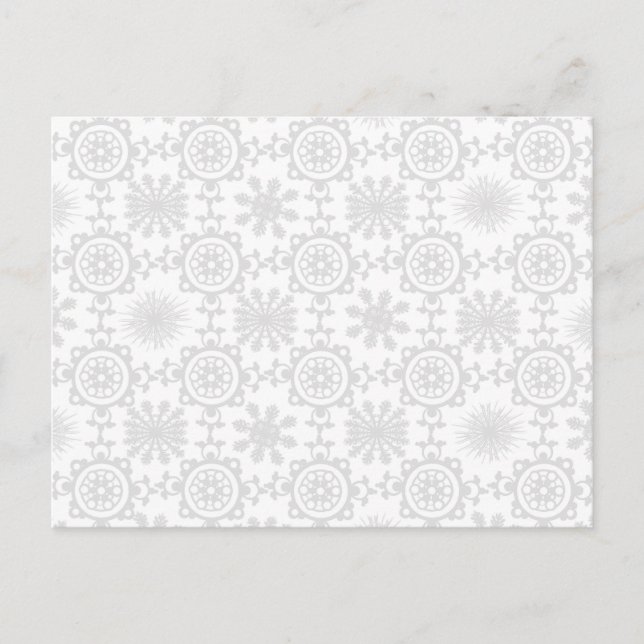 Postal Snowfill pálido (Anverso)