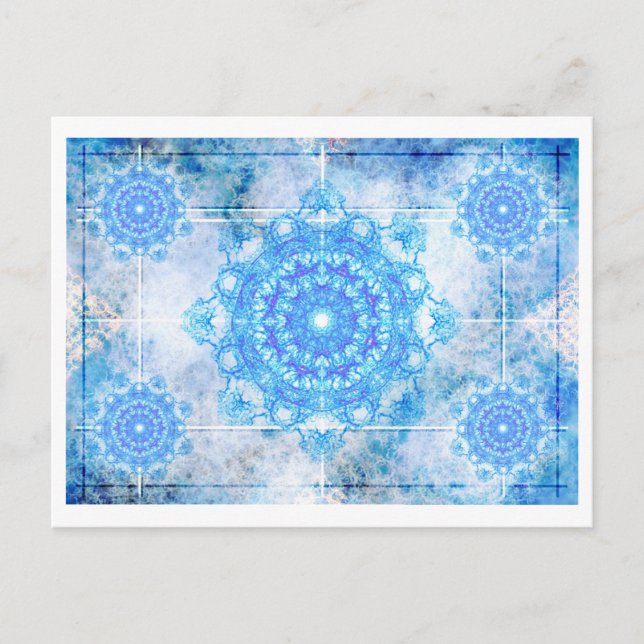 Postal Snowflake (Anverso)