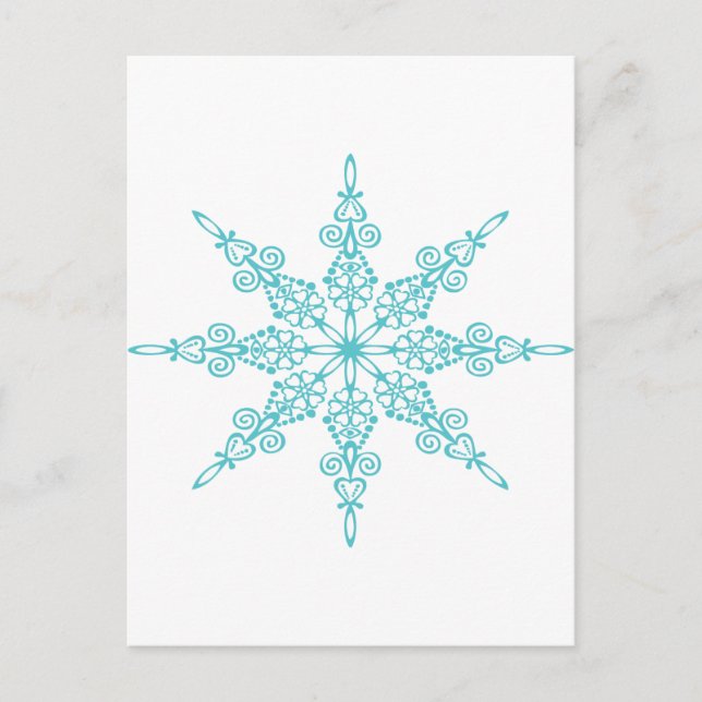 POSTAL SNOWFLAKE (Anverso)